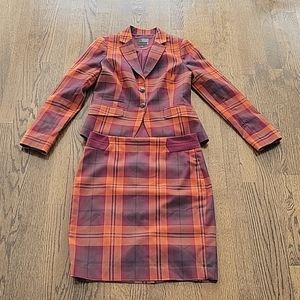 Women's Tartan Suit